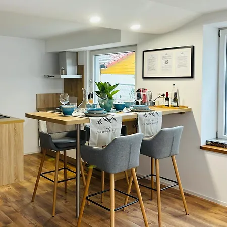 公寓 Rema Homes - Moderne Mit Jacuzzi In 巴特贝林根
